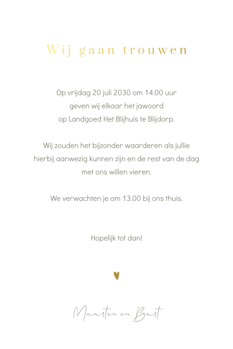 Kaart binnenkant