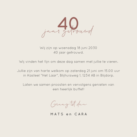 Kaart binnenkant