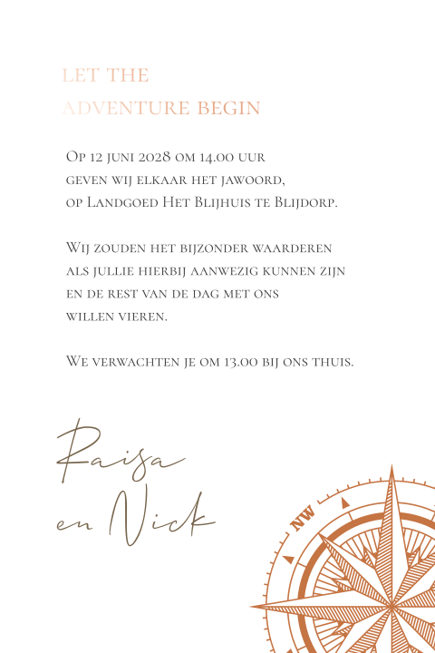 Kaart binnenkant