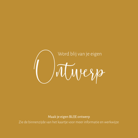 Kleurinspiratie voor eigen ontwerp met trendkleur goudgeel