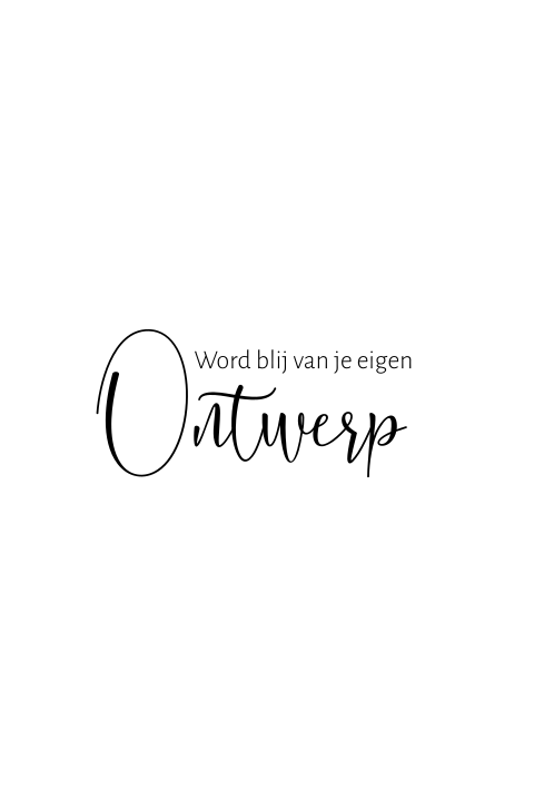 Ontwerp je eigen blanco golvende kaart.