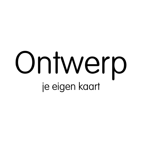 Blanco wenskaart vierkant dubbel