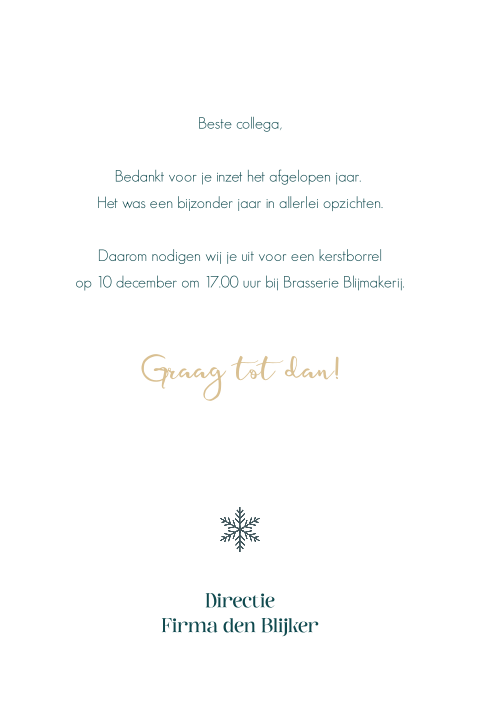 Kaart binnenkant
