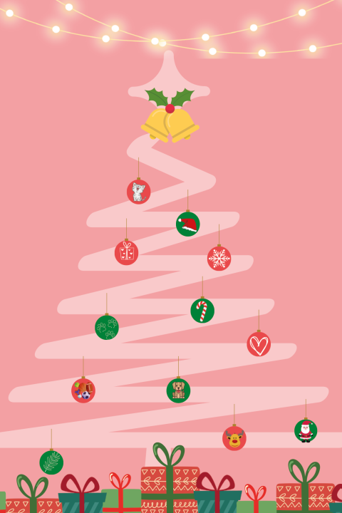 Kerstkaart goed doel Voedselbank Raalte liefde voor iedereen
