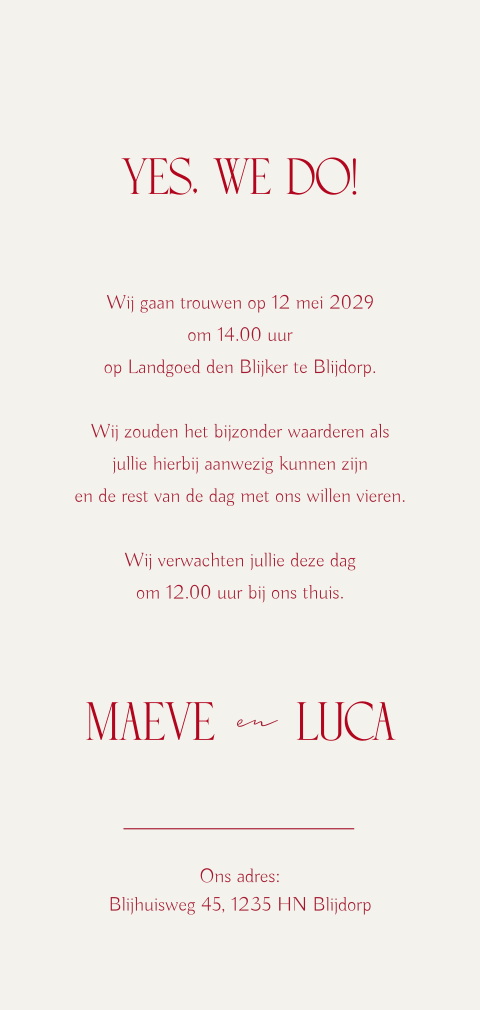 Kaart binnenkant