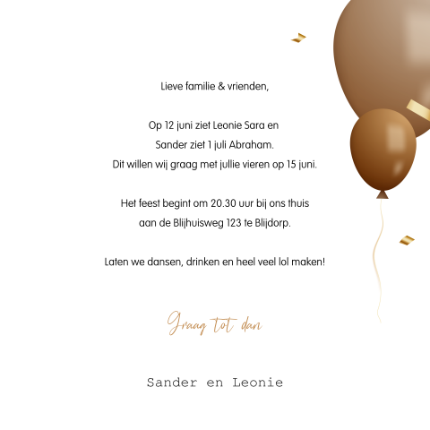 Kaart binnenkant