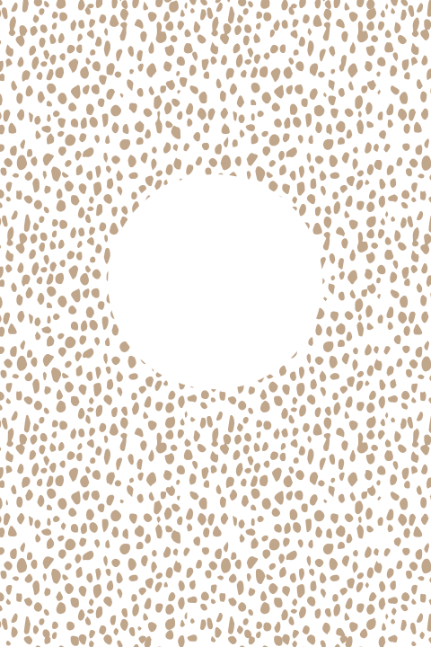 Geboortekaartje uit Dotted collectie van Jollein met uitsnede