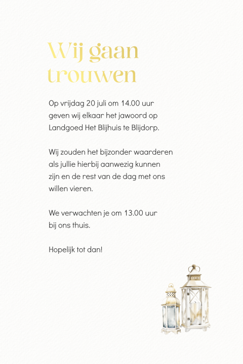 Kaart binnenkant