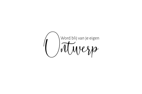 Zelf ontwerpen kaart aparte vorm golf vorm