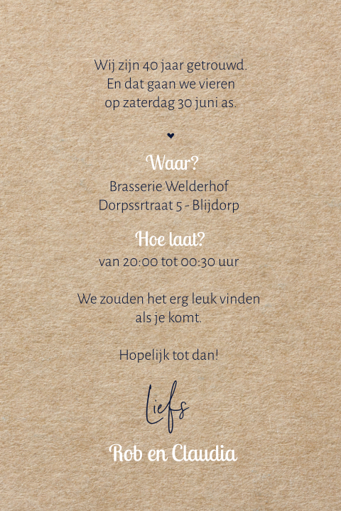 Kaart binnenkant