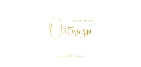 Zelf ontwerpen folie panorama enkel