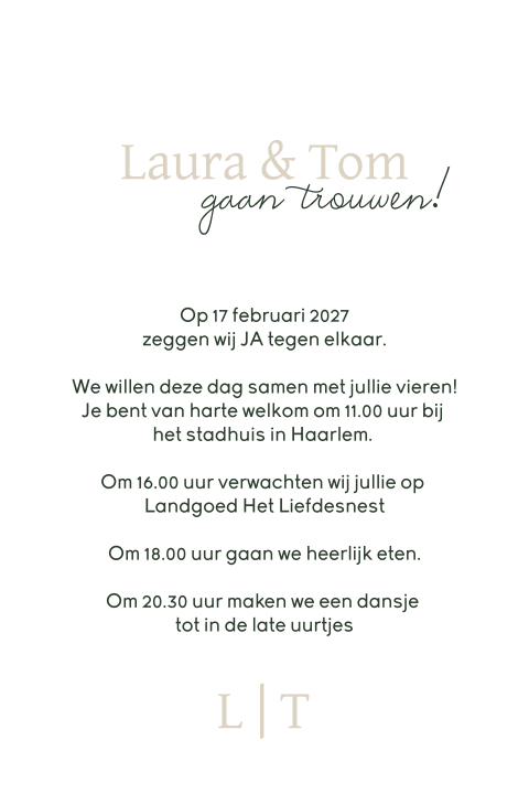 Kaart binnenkant