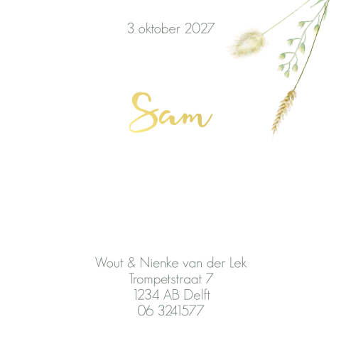 Kaart binnenkant