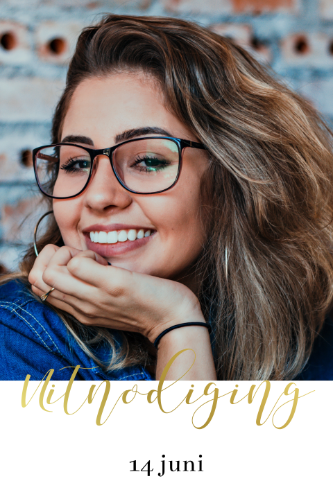 Fotokaart met goudfolie om zelf te maken