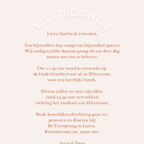 Kaart binnenkant