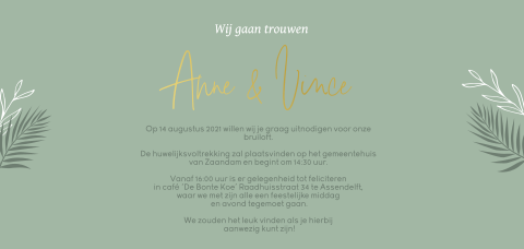 Kaart binnenkant