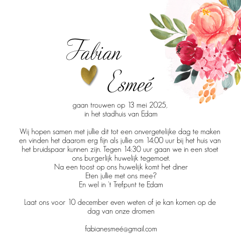 Kaart binnenkant
