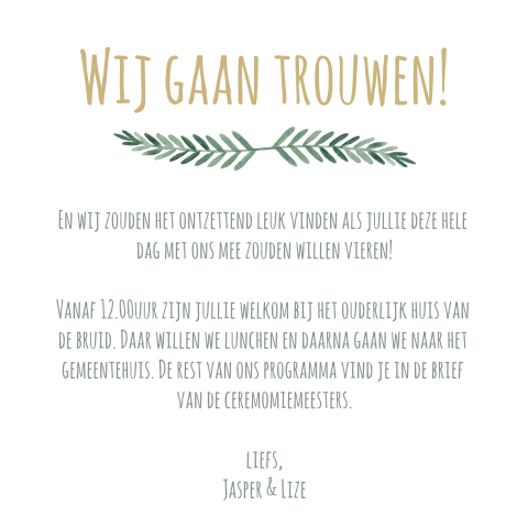 Kaart binnenkant