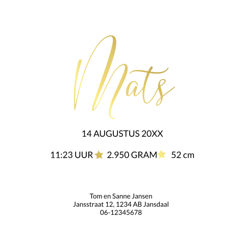 Kaart binnenkant