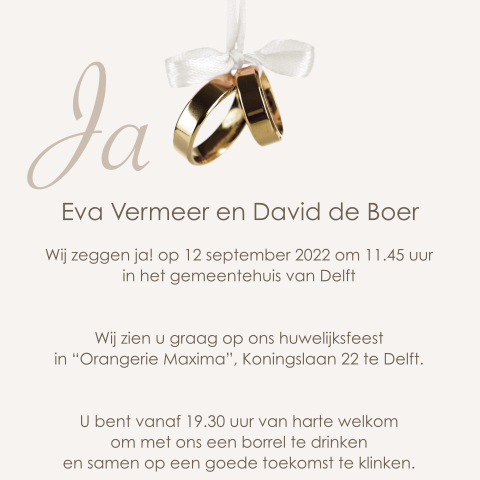 Kaart binnenkant