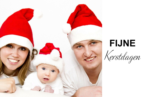 Fotokaart voor kerst - liggend enkel