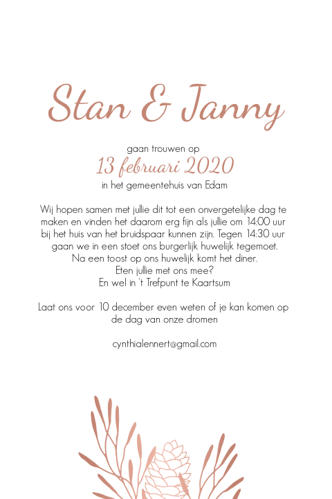 Kaart binnenkant