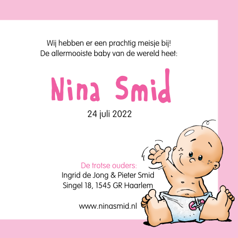 Kaart binnenkant