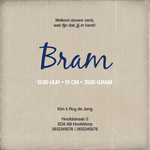 Kaart binnenkant