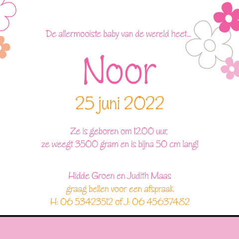 Kaart binnenkant