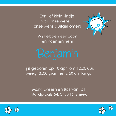 Kaart binnenkant