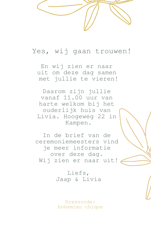Kaart binnenkant