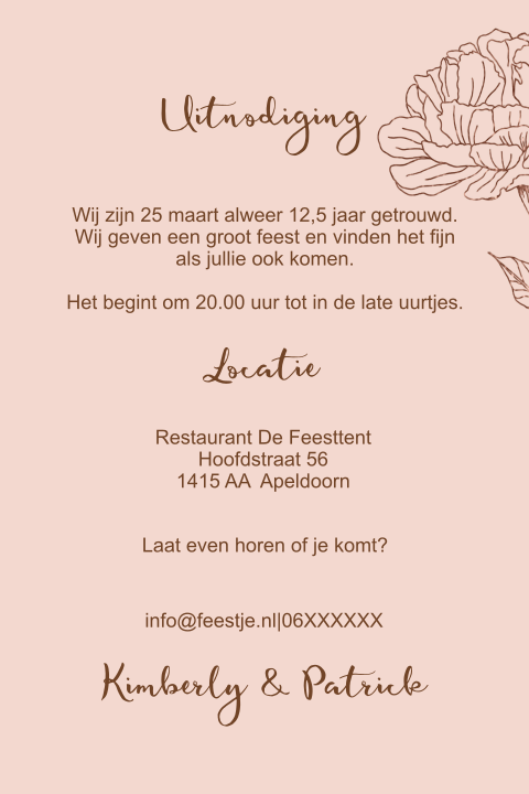 Kaart binnenkant