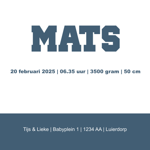 Kaart binnenkant
