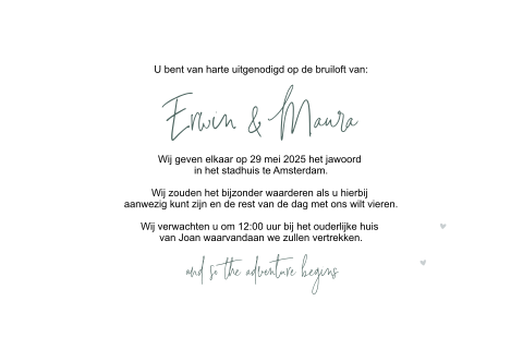 Kaart binnenkant
