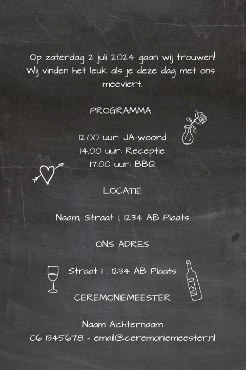 Kaart binnenkant