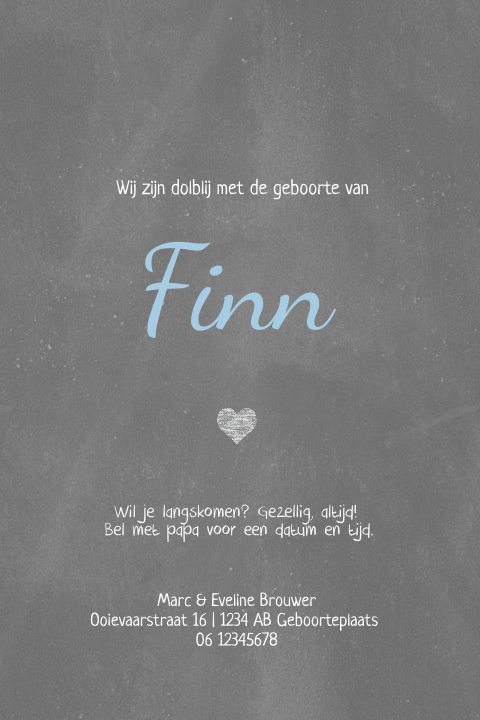 Kaart binnenkant