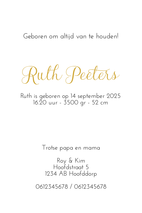 Kaart binnenkant