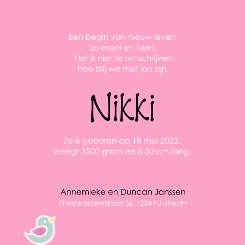 Kaart binnenkant