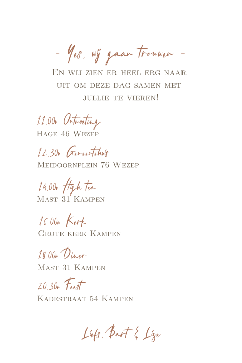 Kaart binnenkant