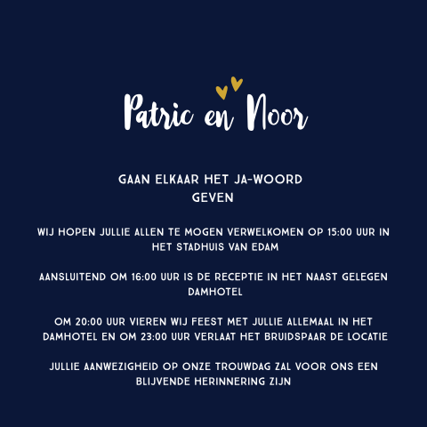 Kaart binnenkant