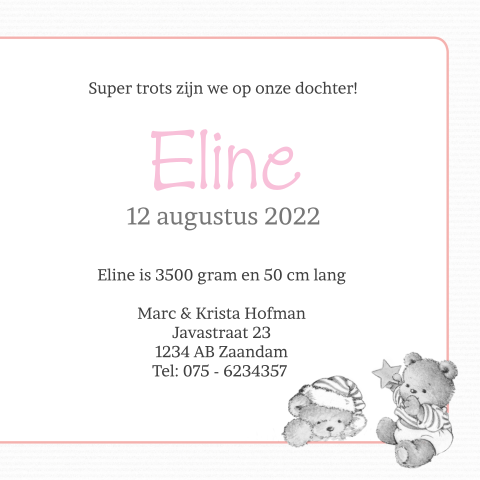 Kaart binnenkant