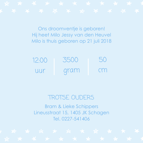 Kaart binnenkant