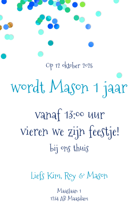 Kaart binnenkant