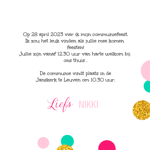 Kaart binnenkant