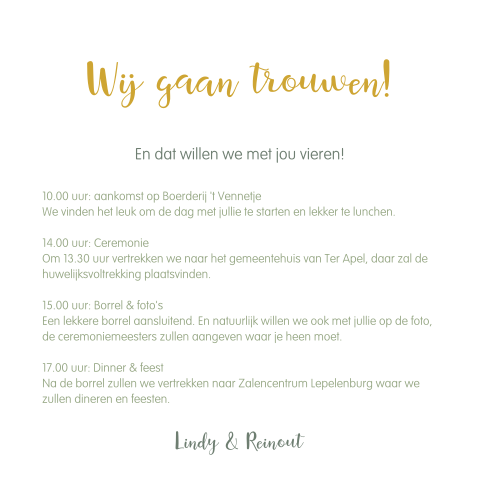 Kaart binnenkant