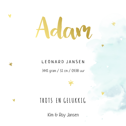 Kaart binnenkant