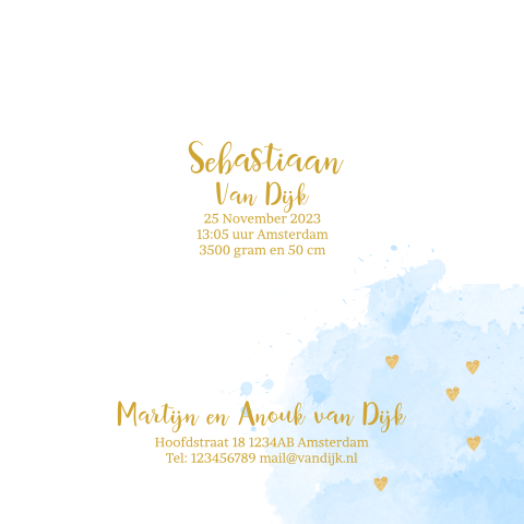 Kaart binnenkant