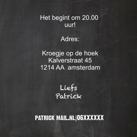 Kaart binnenkant