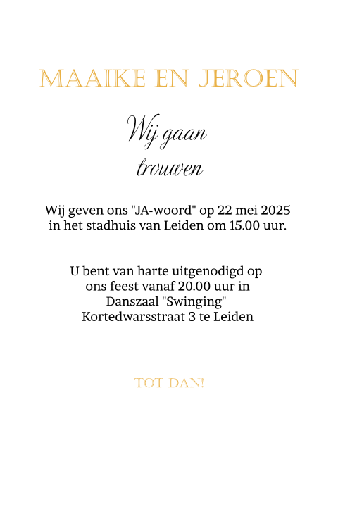 Kaart binnenkant