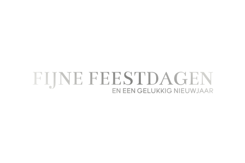 Kerstkaart zelf maken in zilverfolie - liggend